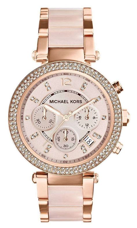 michael kors swarovski damen|Michael Kors mini wrist watch.